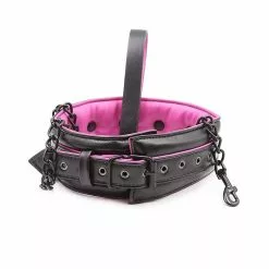 Generique Collier Laisse Rose -GODES EN SILICONE Soldes collier laisse rose 1