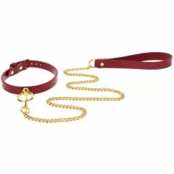 Collier-Laisse Taboom Rouge -GODES EN SILICONE Soldes collier laisse taboom rouge 3