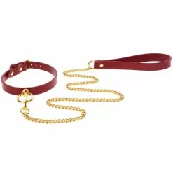 Collier-Laisse Taboom Rouge -GODES EN SILICONE Soldes collier laisse taboom rouge 5