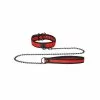 Ouch! Puppy Play Collier Néoprène Ouch Puppy Rouge -GODES EN SILICONE Soldes collier neoprene ouch puppy rouge