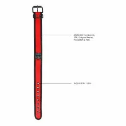 Ouch! Puppy Play Collier Néoprène Ouch Puppy Rouge -GODES EN SILICONE Soldes collier neoprene ouch puppy rouge 4