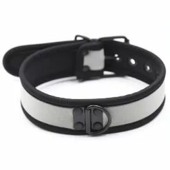 Kinky Puppy Collier Néoprène Simply Puppy Gris