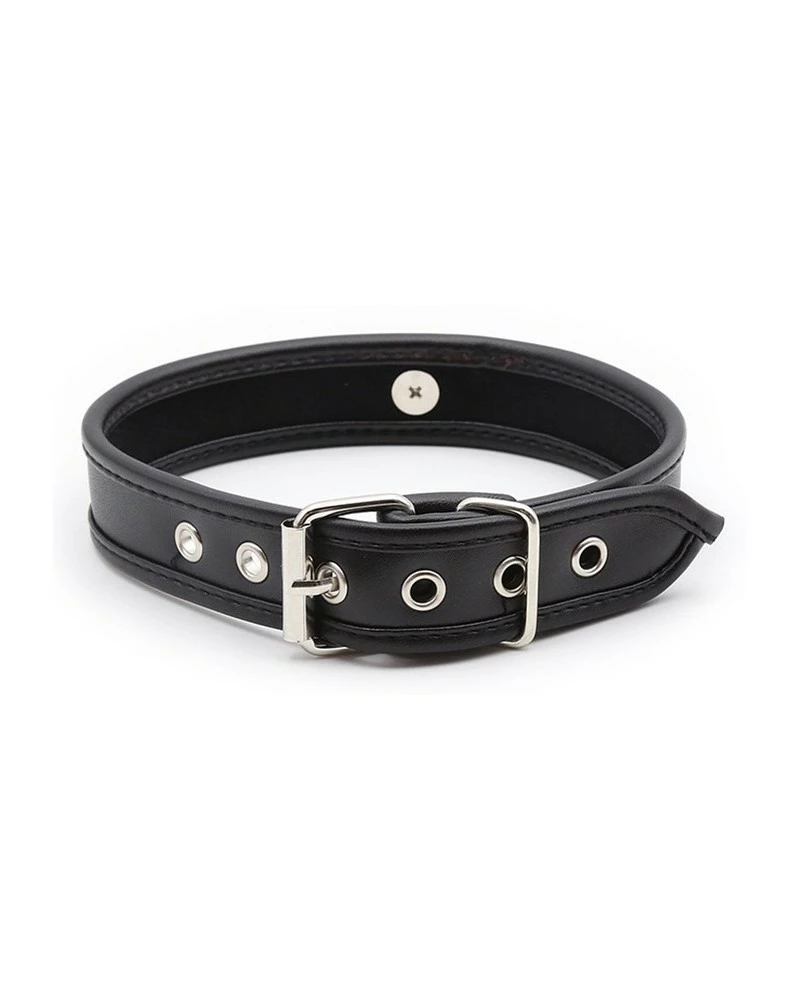 Generique Collier O Ring Simili Noir 4 Generique Collier O Ring Simili Noir – Image 2