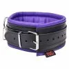 The Red Collier Rembourré En Cuir 3 Anneaux D Violet -GODES EN SILICONE Soldes collier rembourre en cuir 3 anneaux d violet