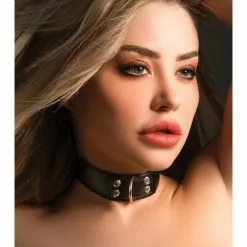 Collier Sm Elegant Taboom Noir -GODES EN SILICONE Soldes collier sm elegant taboom noir 4