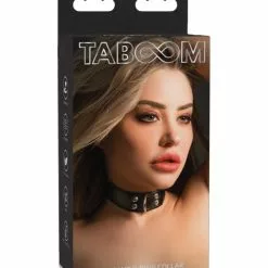 Collier Sm Elegant Taboom Noir -GODES EN SILICONE Soldes collier sm elegant taboom noir 5