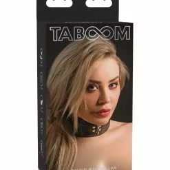 Collier Sm Heavy Taboom Noir -GODES EN SILICONE Soldes collier sm heavy taboom noir 4