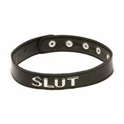 Allure X-Play Collier X-Play Slut Noir