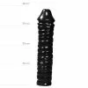 All Black Dildo DILDO DIMITRY ALL BLACK -GODES EN SILICONE Soldes dildo dimitry all black