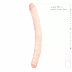 EasyToys Dildo Collection Double Dildo Mr Long 33 X 3.5cm Chair -GODES EN SILICONE Soldes double dildo mr long 33 x 35cm chair 4