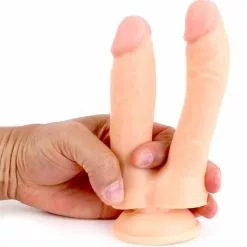 Kiotos COX Double Gode Cox 13 X 3.5 Cm -GODES EN SILICONE Soldes double gode cox 13 x 35 cm 6