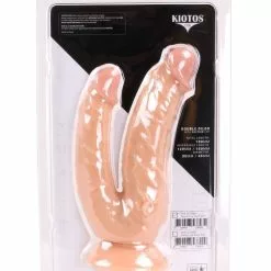 Kiotos COX Double Gode Cox 15 X 4.2 Cm -GODES EN SILICONE Soldes double gode cox 15 x 42 cm 5