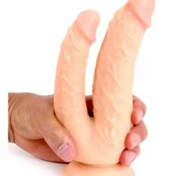 Kiotos COX Double Gode Cox 15 X 4.2 Cm -GODES EN SILICONE Soldes double gode cox 15 x 42 cm 6