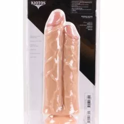 Kiotos COX Double Gode Cox 24 X 8 Cm 15 Kiotos COX Double Gode Cox 24 X 8 Cm -GODES EN SILICONE Soldes double gode cox 24 x 8 cm 5