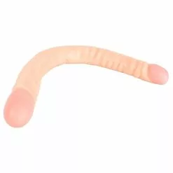 Kiotos COX Double Gode Cox 45 X 4.5 Cm -GODES EN SILICONE Soldes double gode cox 45 x 45 cm 2