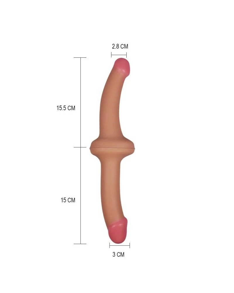 Love Toy Double Gode Duo Dong 14 X 3cm 4 Love Toy Double Gode Duo Dong 14 X 3cm – Image 2