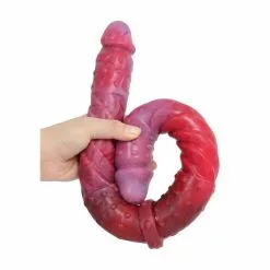 DoublePlayz Double Gode Duo Twist 53 X 4.2cm -GODES EN SILICONE Soldes double gode duo twist 53 x 42cm 2