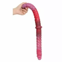 DoublePlayz Double Gode Duo Twist 53 X 4.2cm -GODES EN SILICONE Soldes double gode duo twist 53 x 42cm 4