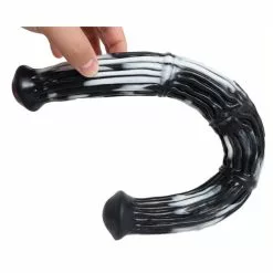 DoublePlayz Double Gode Hort 42 X 4.2cm -GODES EN SILICONE Soldes double gode hort 42 x 42cm 2