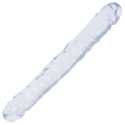 Crystal Jellies Double Gode Jelly Clear 29 X 3.7cm