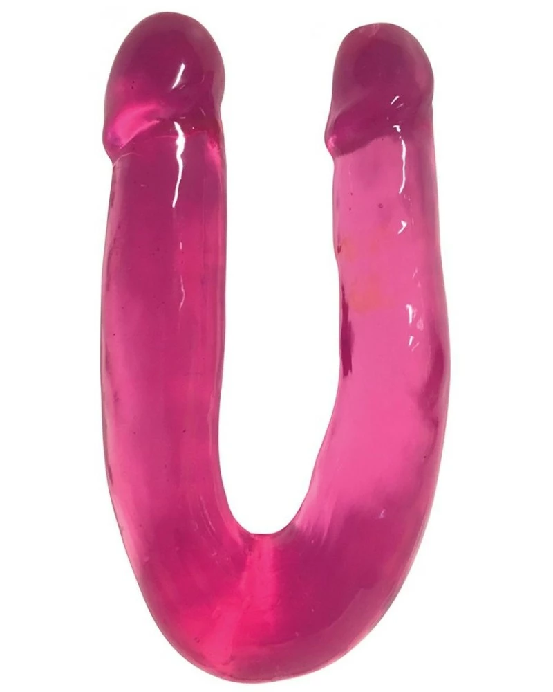 Double Gode Lollicock 14 X 3.5cm Rose 3 Double Gode Lollicock 14 X 3.5cm Rose