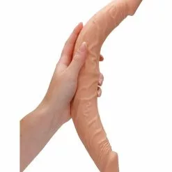 Real Rock Skin Double Gode Realrock 36 X 4.4cm Flesh -GODES EN SILICONE Soldes double gode realrock 36 x 44cm flesh 4