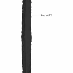 Real Rock Skin Double Gode Realrock 45 X 5.2cm Noir -GODES EN SILICONE Soldes double gode realrock 45 x 52cm noir 3