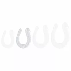 ClearlyHorny Double Gode Transparent U Jelly M 15 X 4cm