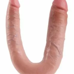 King Cock Double Gode U-Shape Trouble 17.8 X 4.3 Cm Chair