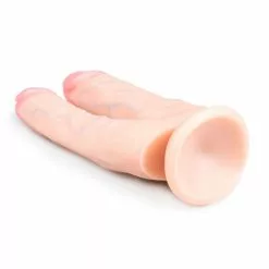 EasyToys Dildo Collection Dougle Gode Avec Ventouse 13 X 3.5cm Chair -GODES EN SILICONE Soldes dougle gode avec ventouse 13 x 35cm chair 3
