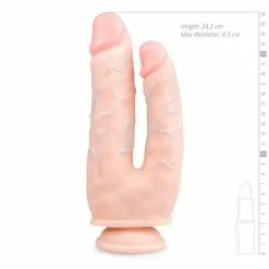 EasyToys Dildo Collection Dougle Gode Avec Ventouse 17 X 4.5cm Chair 12 EasyToys Dildo Collection Dougle Gode Avec Ventouse 17 X 4.5cm Chair -GODES EN SILICONE Soldes dougle gode avec ventouse 17 x 45cm chair 4