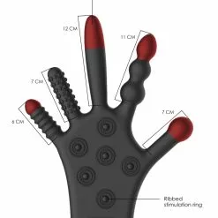 Gant Texturé Silicone Fist It -GODES EN SILICONE Soldes gant texture silicone fist it 5