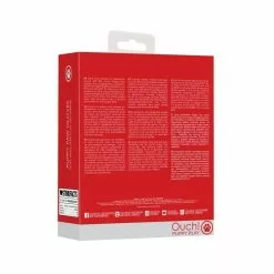 Ouch! Puppy Play Gants Néoprène Puppy Paw Noir-Rouge -GODES EN SILICONE Soldes gants neoprene puppy paw noir rouge 6