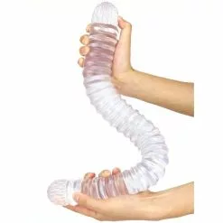 DoublePlayz Gode Big Tortos 55cm X 5.5cm Transparent