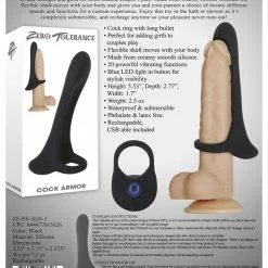 Zero Tolerance Gode Cock Armor 14 X 3 Cm -GODES EN SILICONE Soldes gode cock armor 14 x 3 cm 6