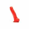 Stretch Real Gode En Silicone Stretch N°1 - 14 X 3.7cm Rouge