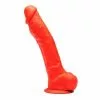 Stretch Real Gode En Silicone Stretch N°4 - 23 X 5.2cm Rouge