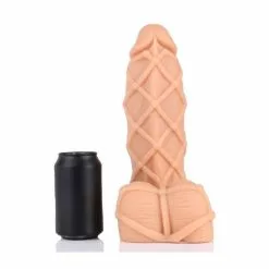 Mr Dick's Toys Gode Grid XL 22 X 7cm -GODES EN SILICONE Soldes gode grid xl 22 x 7cm 1