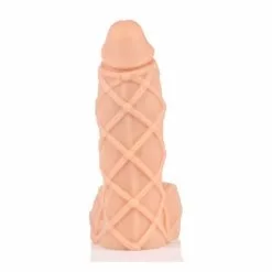 Mr Dick's Toys Gode Grid XL 22 X 7cm -GODES EN SILICONE Soldes gode grid xl 22 x 7cm 4