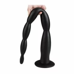 Darksil Gode Long Scale Beads XL 60 X 6cm Noir -GODES EN SILICONE Soldes gode long scale beads xl 60 x 6cm noir 2