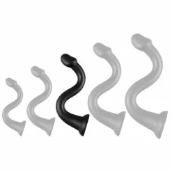 Darksil Gode Long Whale Dildo L 42 X 6cm - Pointe 5cm Noir -GODES EN SILICONE Soldes gode long whale dildo l 42 x 6cm pointe 5cm noir 2