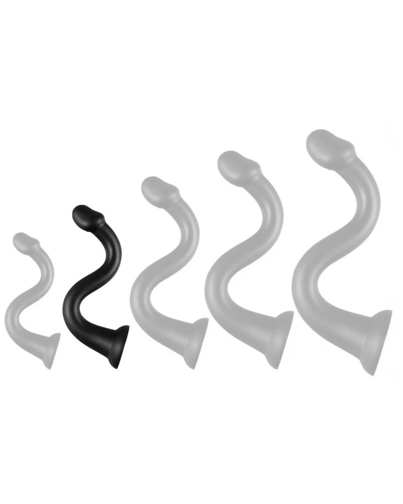 Darksil Gode Long Whale Dildo M 40 X 5.5cm - Pointe 4.6cm Noir 5 Darksil Gode Long Whale Dildo M 40 X 5.5cm - Pointe 4.6cm Noir – Image 3