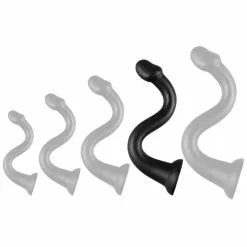 Darksil Gode Long Whale Dildo XL 48 X 7cm - Pointe 5.5cm Noir -GODES EN SILICONE Soldes gode long whale dildo xl 48 x 7cm pointe 55cm noir 2