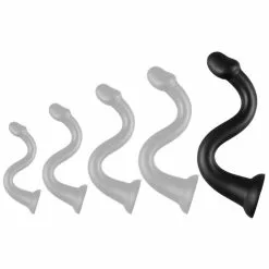 Darksil Gode Long Whale Dildo XXL 55 X 7.5cm - Pointe 6.3cm Noir -GODES EN SILICONE Soldes gode long whale dildo xxl 55 x 75cm pointe 63cm noir 2