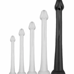 Darksil Gode Long Whale Dildo XXL 55 X 7.5cm - Pointe 6.3cm Noir