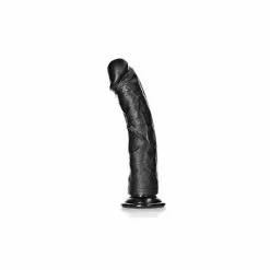 Real Rock Ultra Skin Gode Mega Curved RealRock 25 X 5.6cm Noir