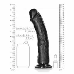 Real Rock Ultra Skin Gode Mega Curved RealRock 25 X 5.6cm Noir 14 Real Rock Ultra Skin Gode Mega Curved RealRock 25 X 5.6cm Noir -GODES EN SILICONE Soldes gode mega curved realrock 25 x 56cm noir 5