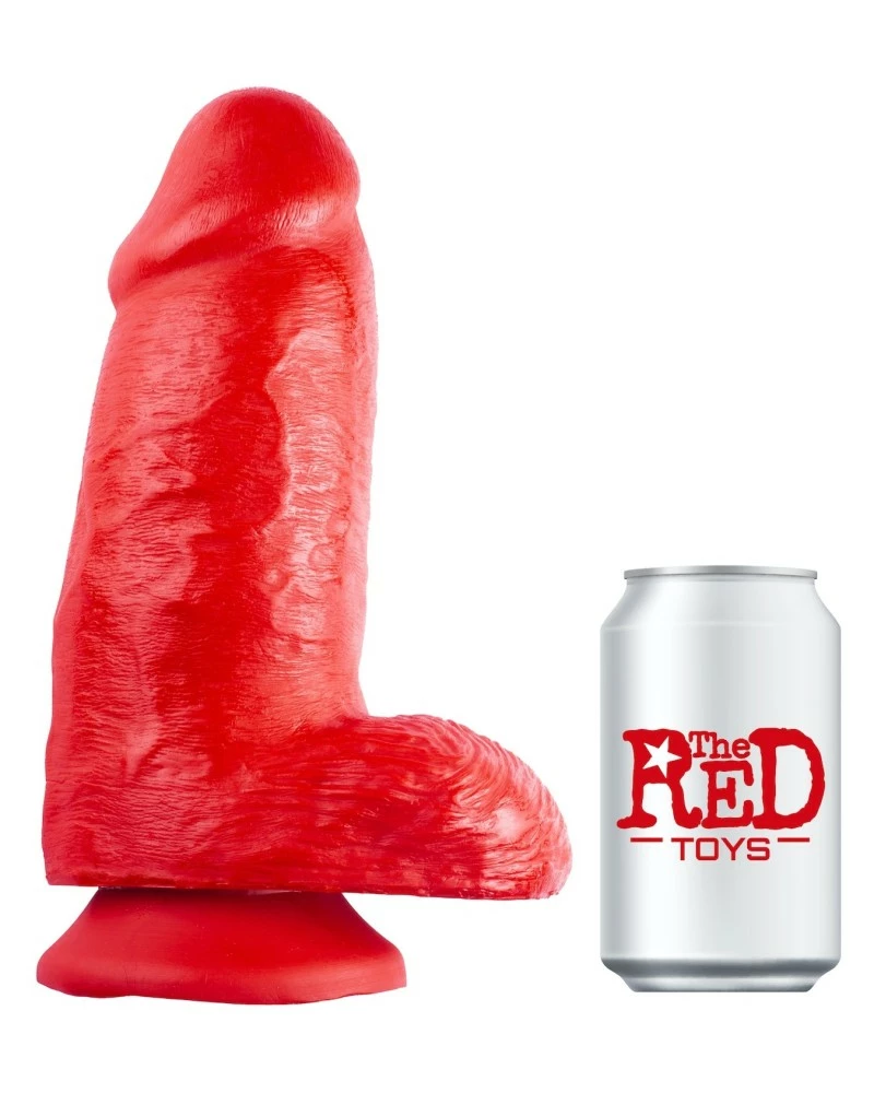 The Red Toys Gode PO 18 X 8cm Rouge 3 The Red Toys Gode PO 18 X 8cm Rouge