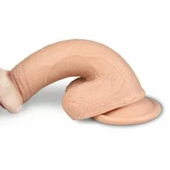 Nature Cock Gode Réaliste DUAL Silicone 13 X 3.5 Cm Chair -GODES EN SILICONE Soldes gode realiste dual silicone 13 x 35 cm chair 5