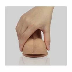 Nature Cock Gode Réaliste DUAL Silicone 15 X 3.4 Cm Métis -GODES EN SILICONE Soldes gode realiste dual silicone 15 x 34 cm metis 7